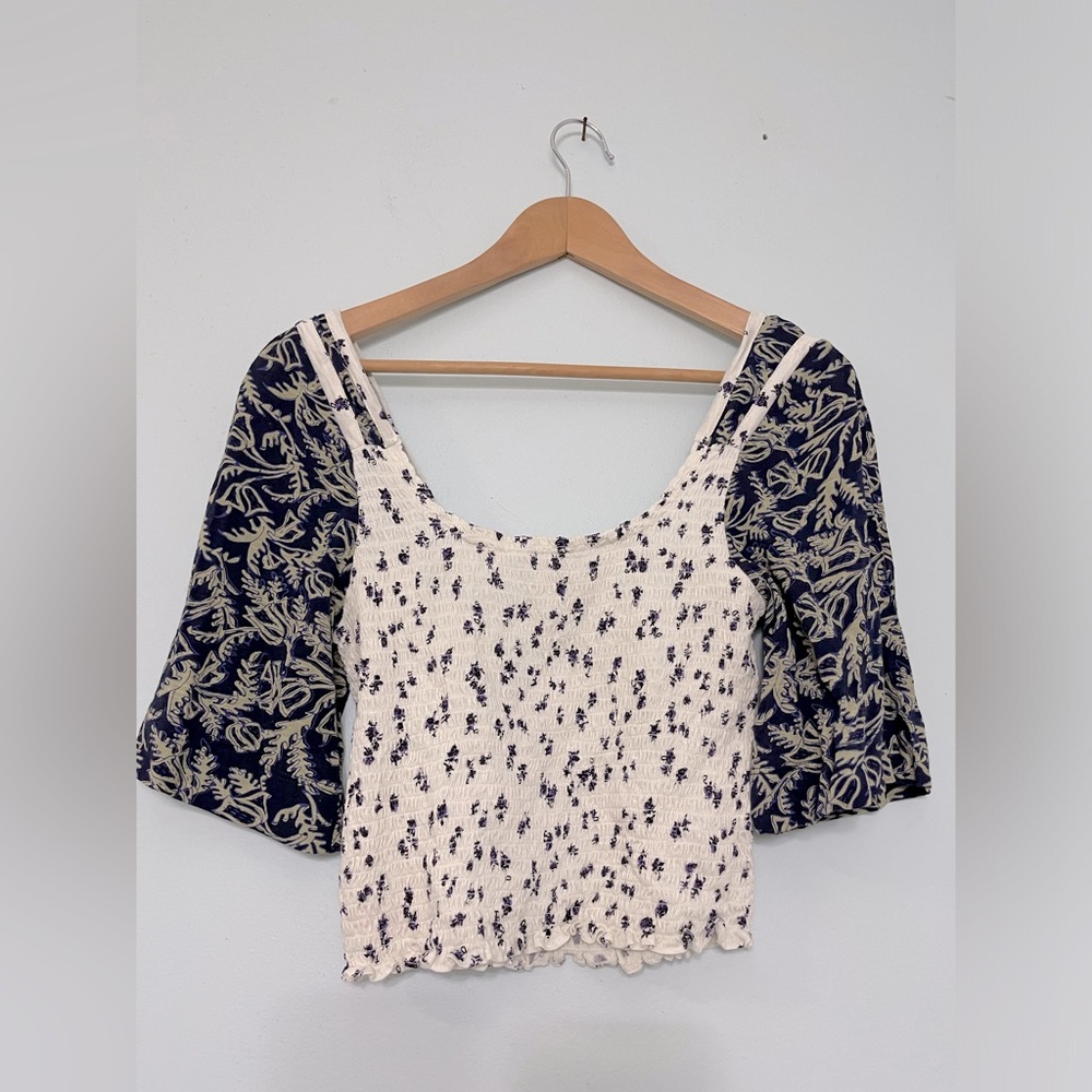 Free people smocked top